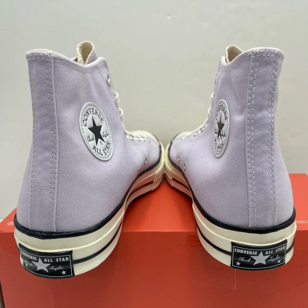 Converse Men’s A02754C CHUCK 70 HI VAPOR VIOLET/EGRET High-Top Sneakers Purple
